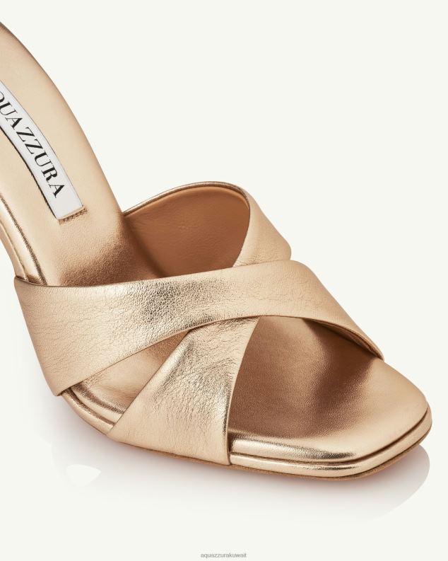 Aquazzura حبيبي بغل 95 ذهب HNZRT110